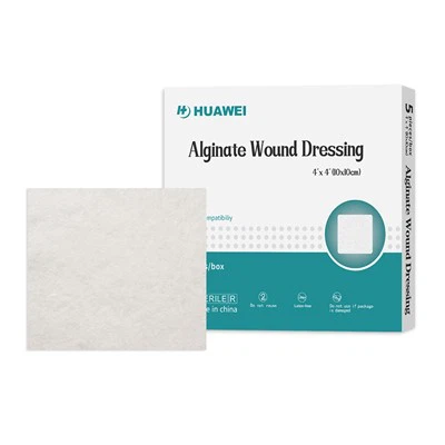 Podkładki dressingowe rany wapnia alginian